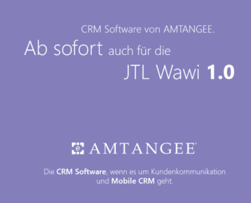 Freigabe für JTL Wawi 1.0 - AMTANGEE CRM Software