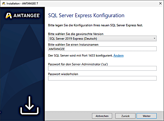 Neuer SQL Server